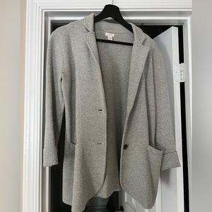 JCrew Factory Sweater Blazer